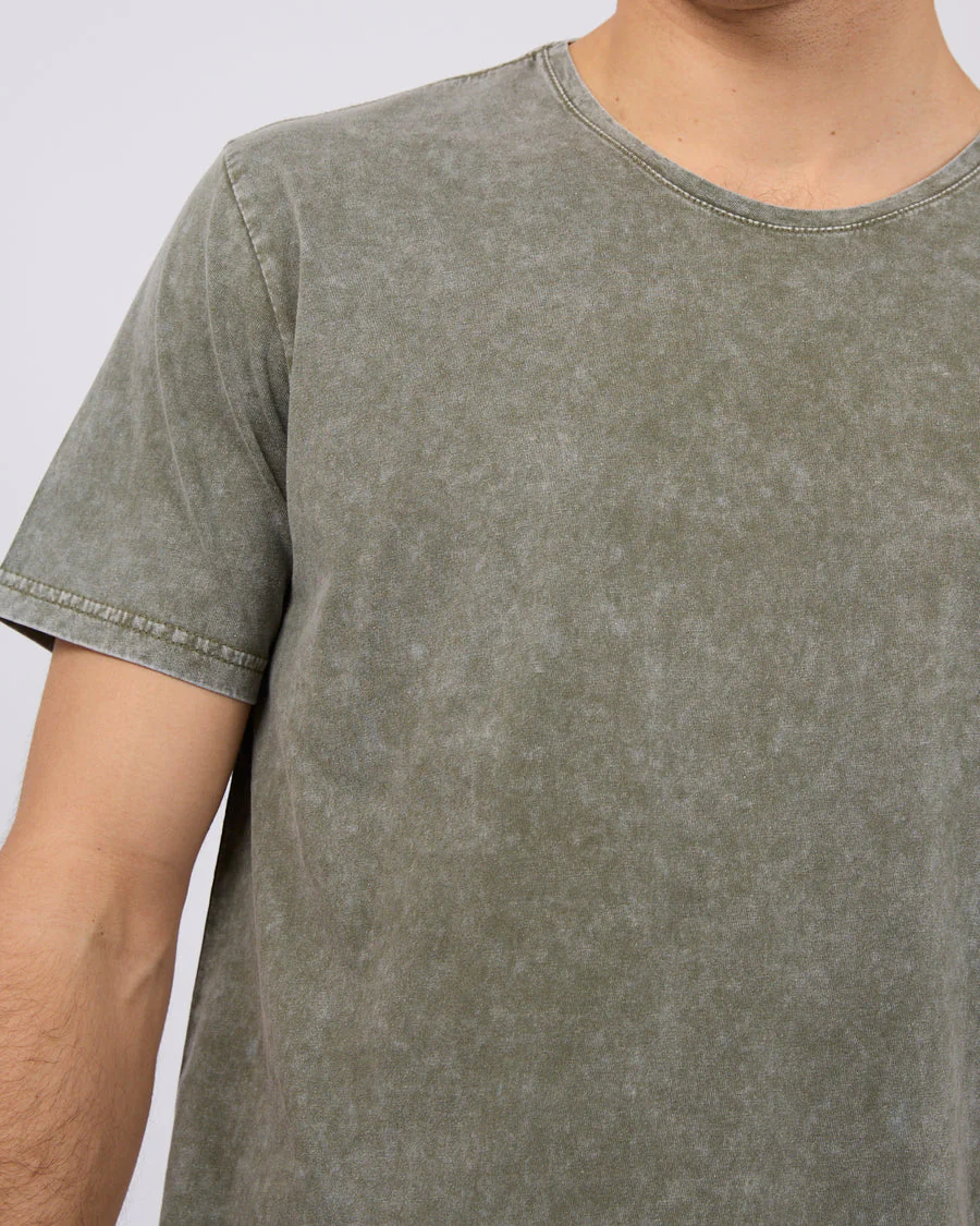 SILENT THEORY 40X0150 TAIL TEE - Khaki - Image 5