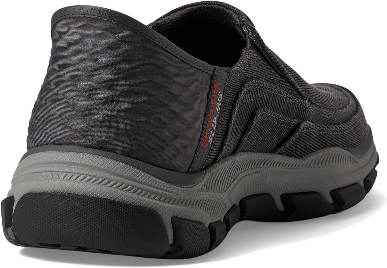 SKECHERS 204809 Respected Relaxed Fit Slip-Ins - Holmgren Charcoal - Image 2