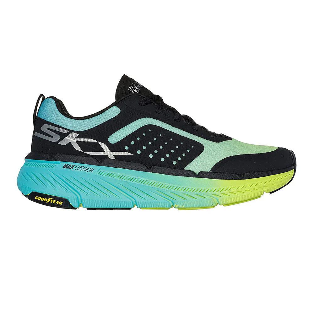 SKECHERS 220832 Max Cushioning Premier 2.0 - Residence Blue/Lime - Image 2