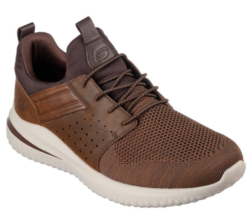SKECHERS 210238 DELSON 3.0 - CICADA Dark Brown - Image 2