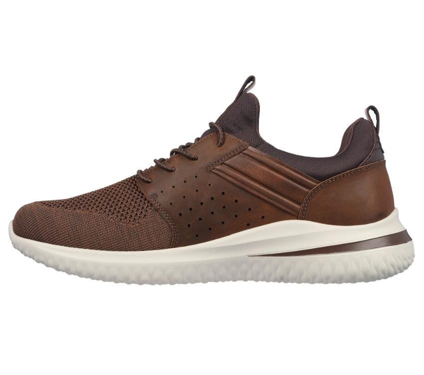SKECHERS 210238 DELSON 3.0 - CICADA Dark Brown - Image 3