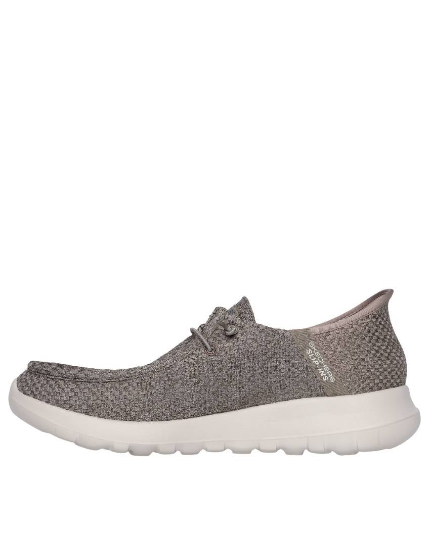 SKECHERS GO WALK 216285 Slip In Max - Halcyon Taupe - Image 2