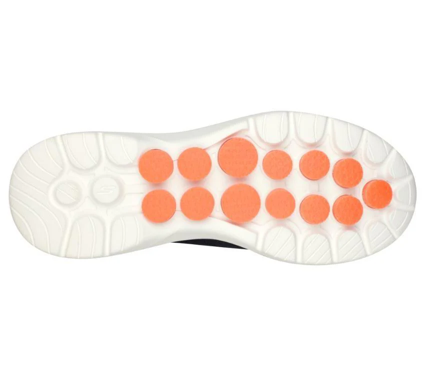 Skechers 216202 GO WALK 6 Sneaker - Navy Orange - Image 4