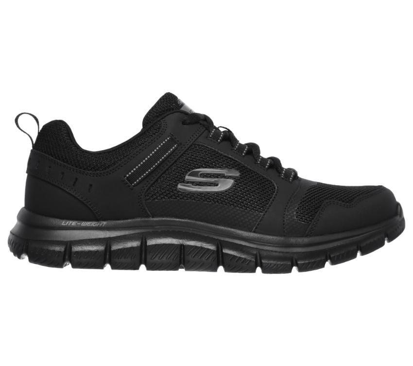 SKECHERS 232001 MEN'S TRACK - KNOCKHILL - Black Black - Image 2