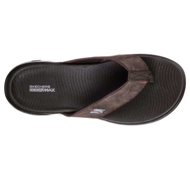 SKECHERS 55352 ON THE GO 600 SEAPORT THONGS - Chocolate - Image 3