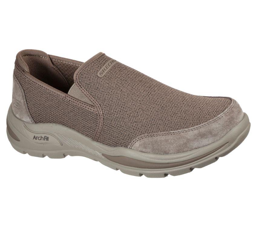 SKECHERS 204509 Arch Fit Motely - Ratel Light Brown - Image 5