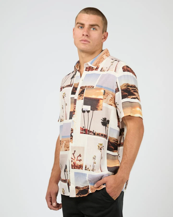 ST GOLIATH Album S/S Shirt - White