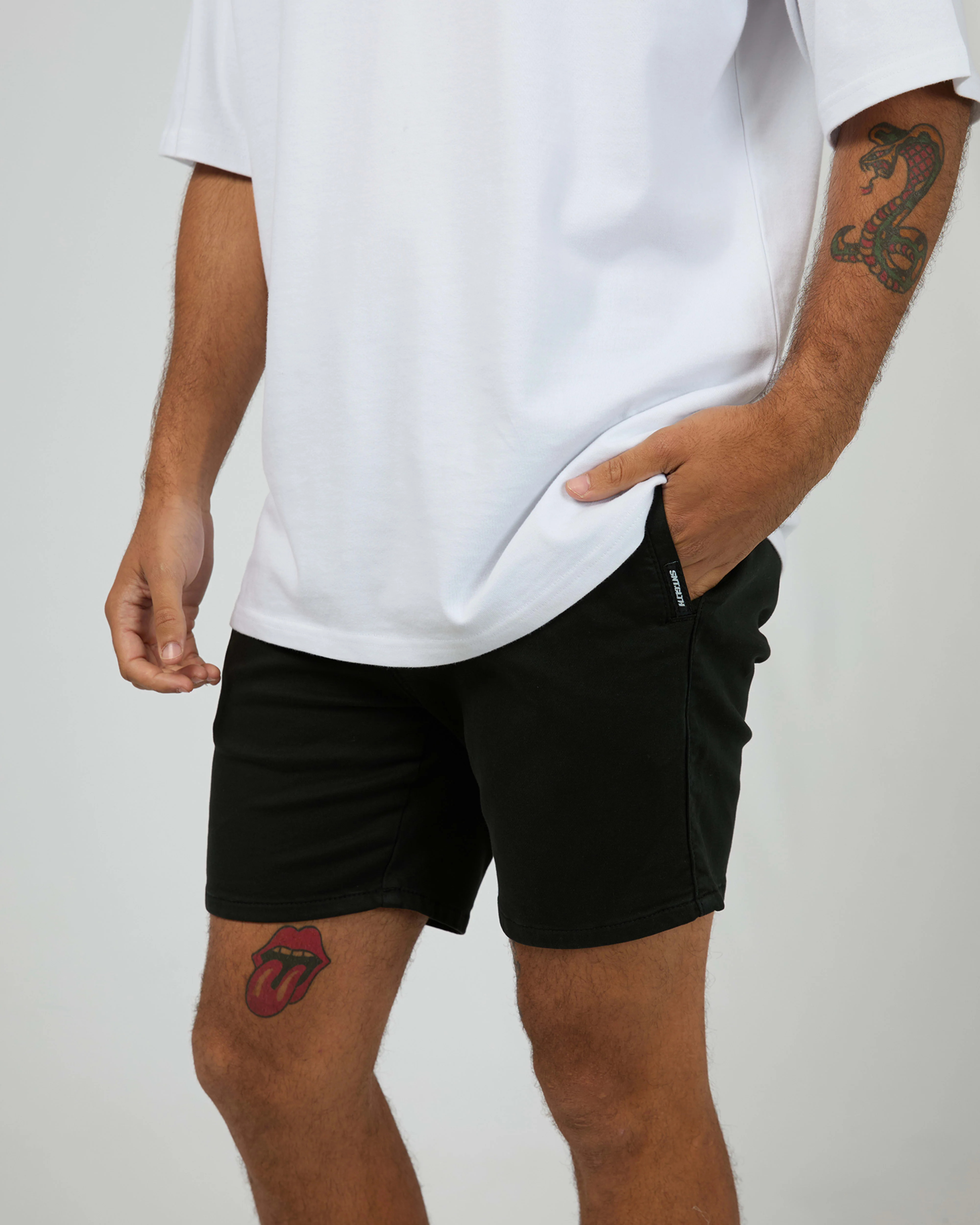 ST GOLIATH Constructed Fairhaven Short - Black - Image 5