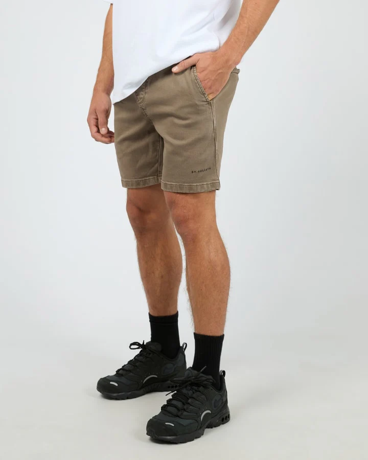 ST GOLIATH Fairhaven Short - Nut - Image 4
