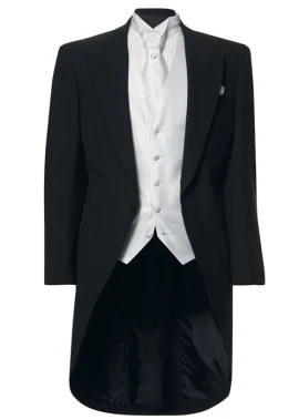FERRARI FORMALWEAR OXFORD TAILS HIRE SUIT - Image 5