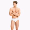 TOMMY HILFIGER 1U87903766 3 Pack Brief - Black/Grey Heather/White - Image 4