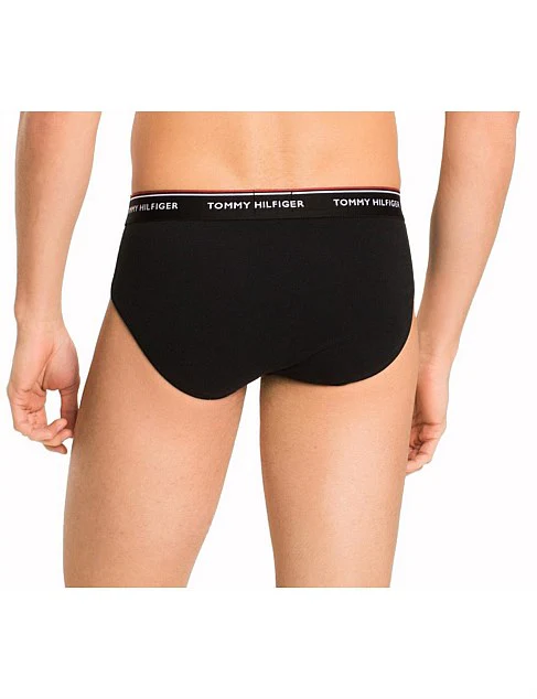 TOMMY HILFIGER 1U87903766 3 Pack Brief - Black - Image 2