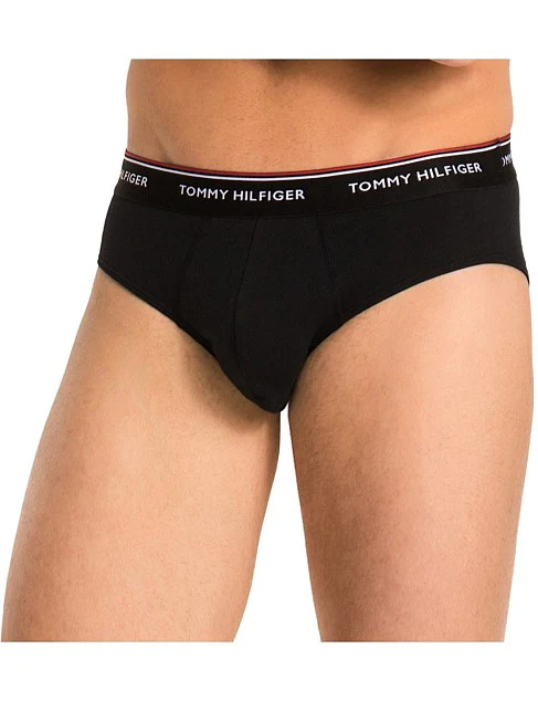 TOMMY HILFIGER 1U87903766 3 Pack Brief - Black - Image 3