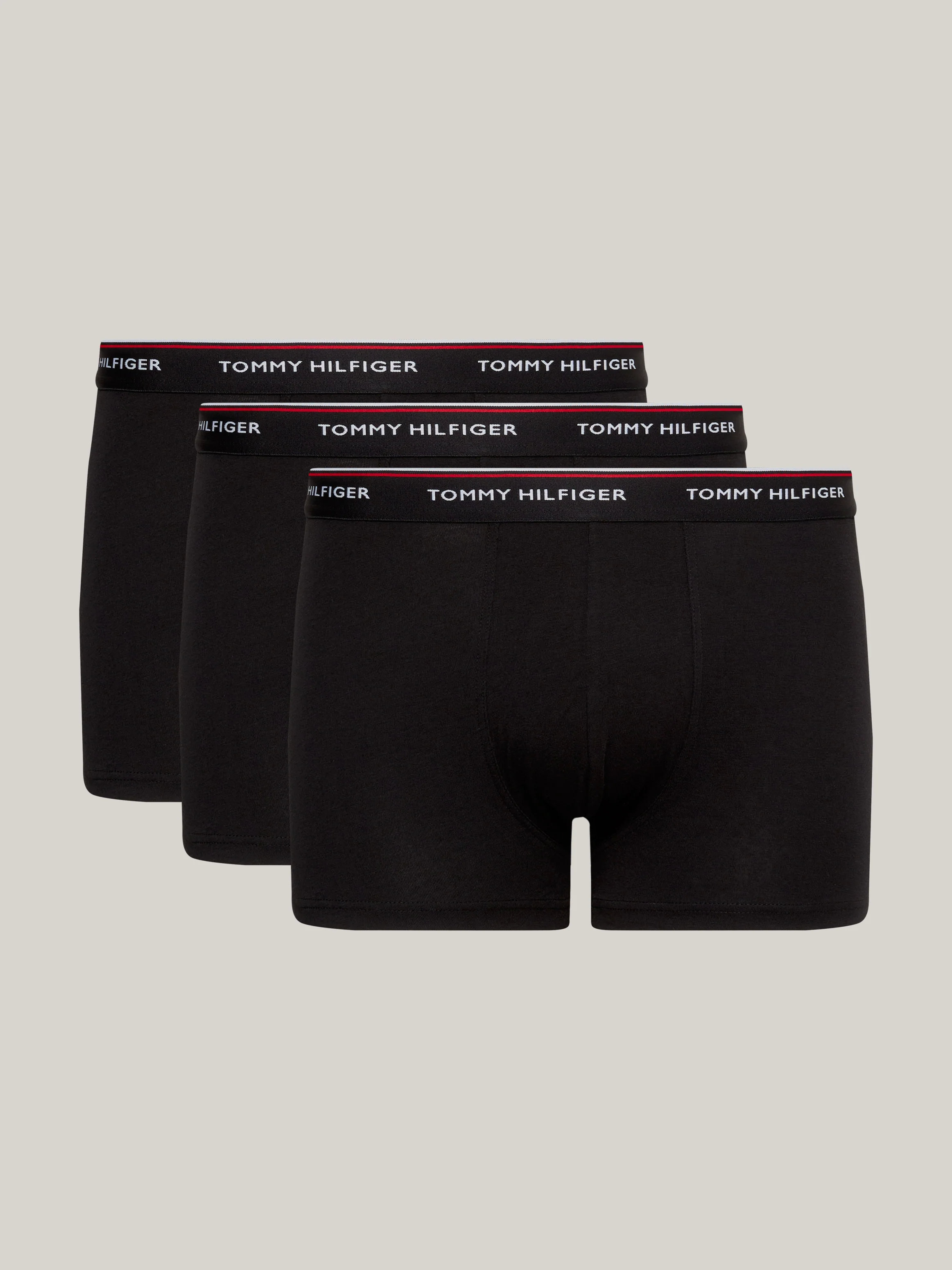 TOMMY HILFIGER 1U87903842 3 Pack Stretch Cotton Trunk – Black - Image 2
