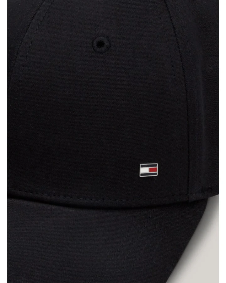 TOMMY HILFIGER AM0AM12534 CORPORATE COTTON 6 PANEL CAP - Black - Image 3