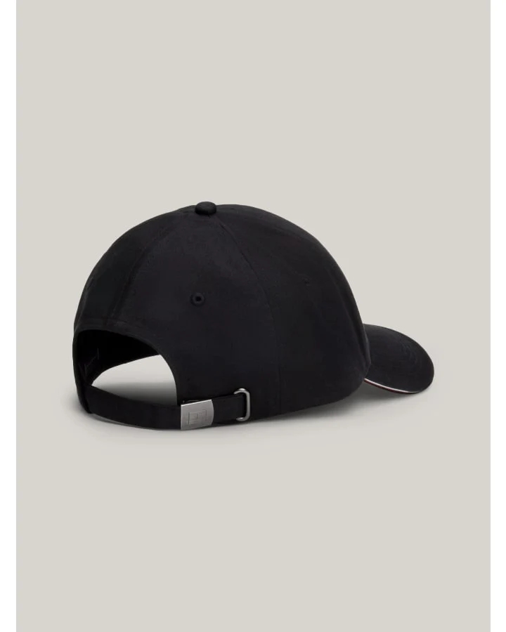TOMMY HILFIGER AM0AM12534 CORPORATE COTTON 6 PANEL CAP - Black - Image 4