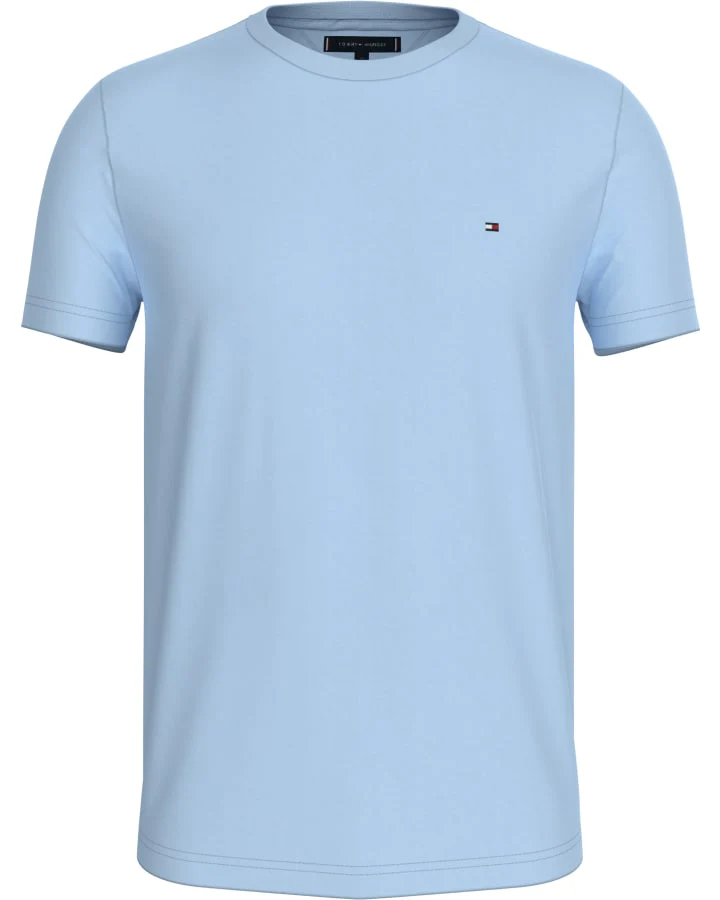 TOMMY HILFIGER MW0MW10839_C1R Essential Cotton Tee - Kingly Blue - Image 2