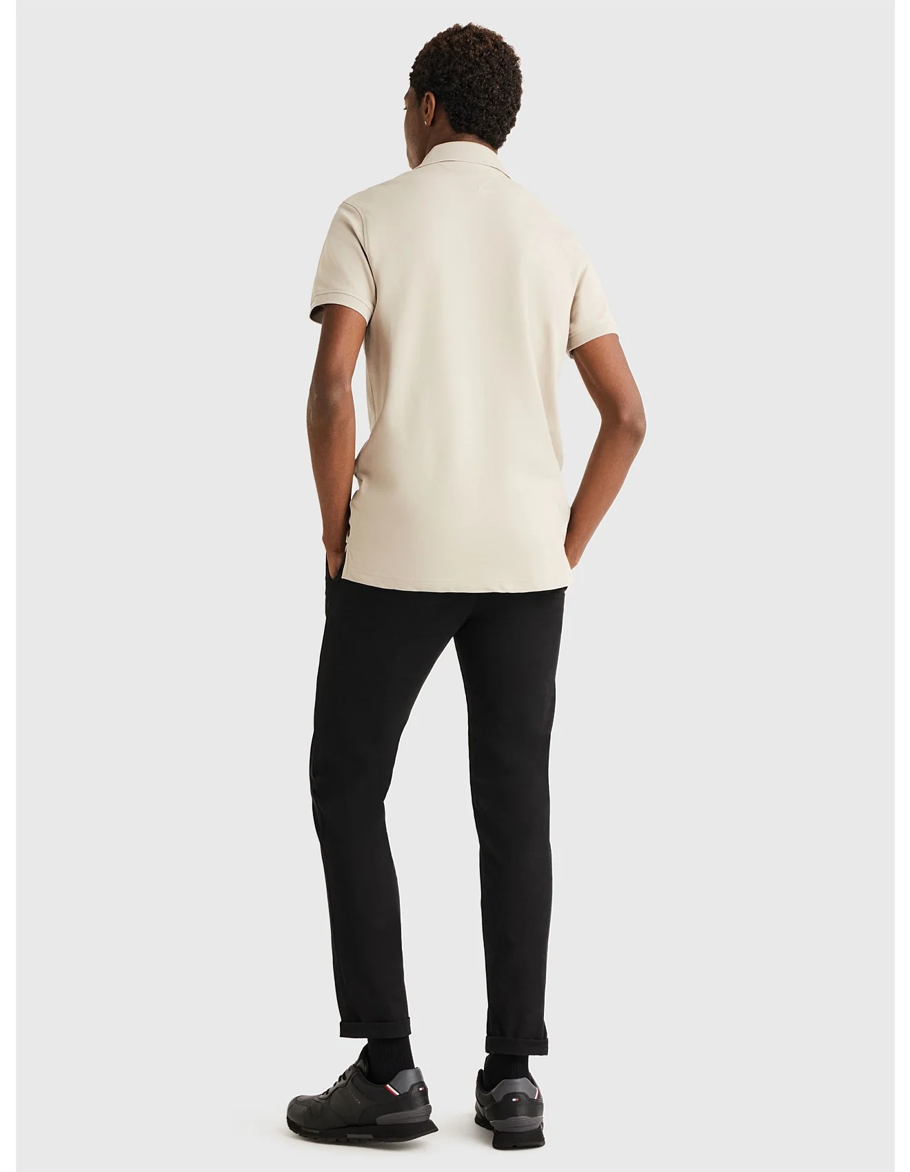 TOMMY HILFIGER MW0MW32346_AEP IM 1985 Regular Fit Polo - Stone - Image 2