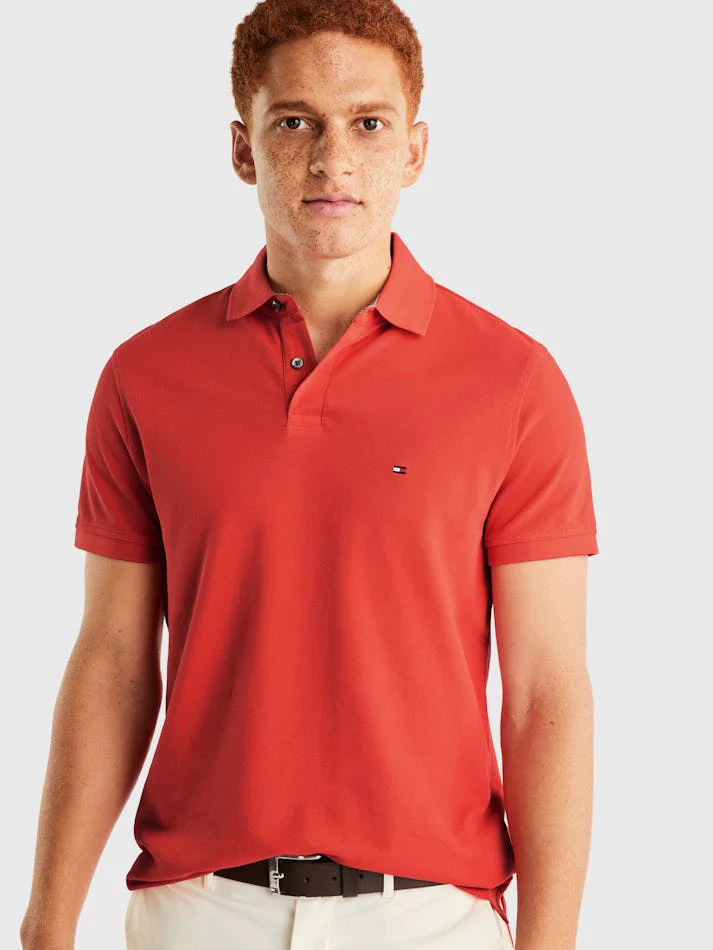 TOMMY HILFIGER MW0MW32347_SOH IM 1985 Regular Fit Polo - Sun Kissed - Image 2