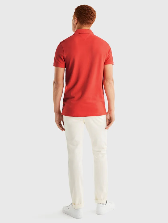 TOMMY HILFIGER MW0MW32347_SOH IM 1985 Regular Fit Polo - Sun Kissed - Image 4