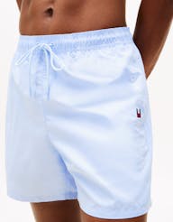 TOMMY HILFIGER UM0UM03258 Original Logo Mid Length Swim Shorts - Sweet Blue - Image 4