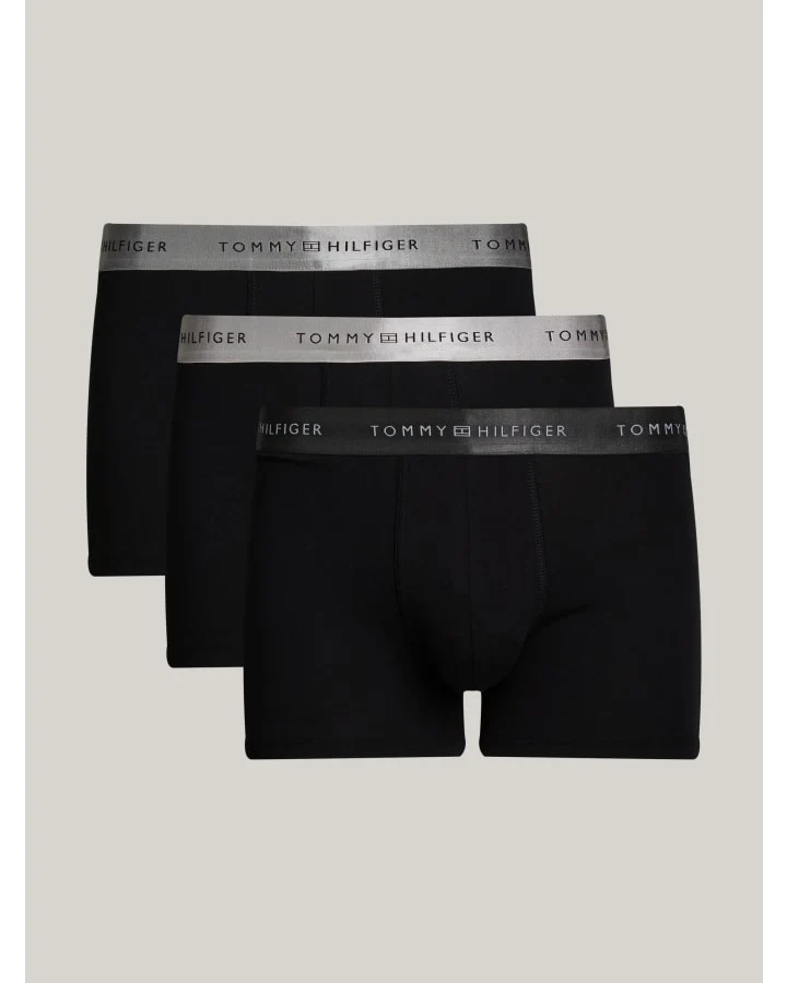 TOMMY HILFIGER UM0UM03411_0TU 3-Pack Metallic Logo Trunks Gift Set - GOLD/GOLD/GOLD (Copy)