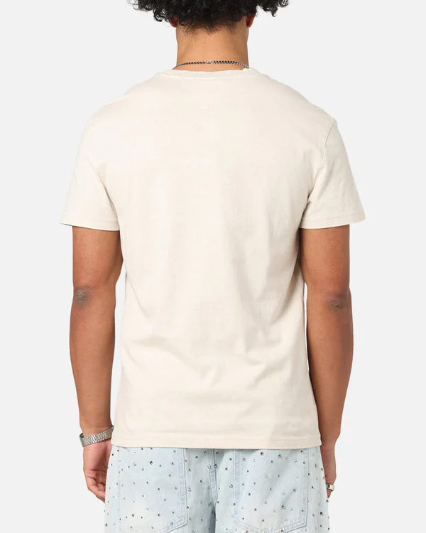TOMMY JEANS DM0DM20773_ACG Regular Paisley College Tee - Newsprint - Image 4