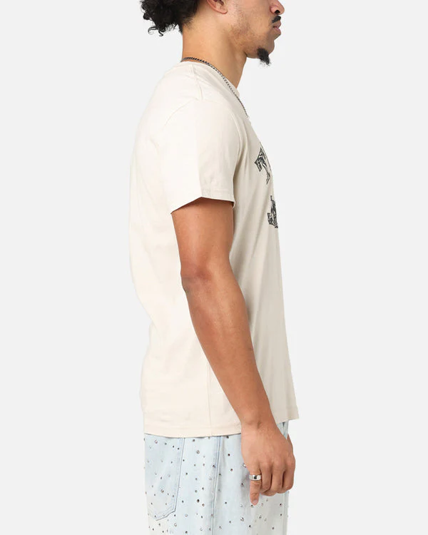 TOMMY JEANS DM0DM20773_ACG Regular Paisley College Tee - Newsprint - Image 5