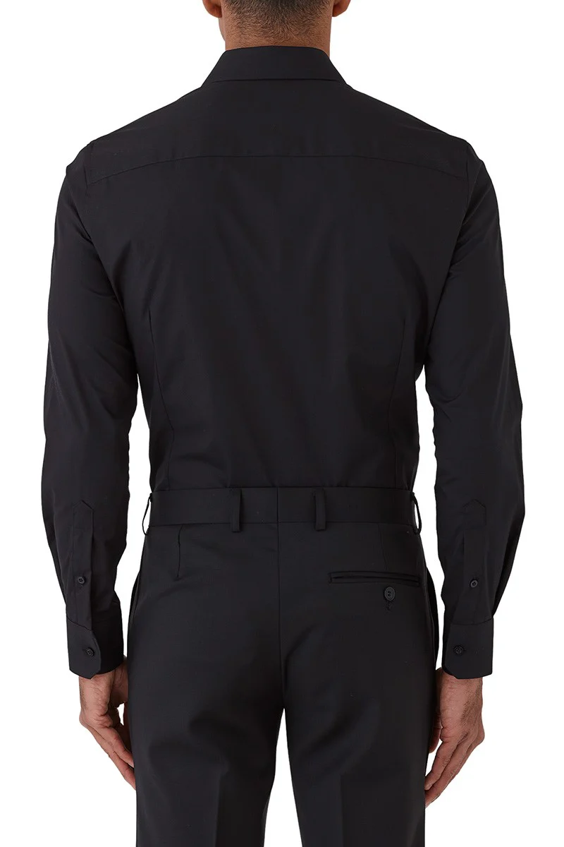 UBERSTONE KEMBA FGC054 Long Sleeve Shirt - Black - Image 2