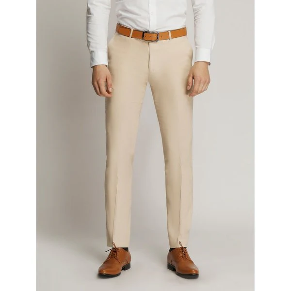 Urban Behavior 5910 Mens Linen Pants - Beige