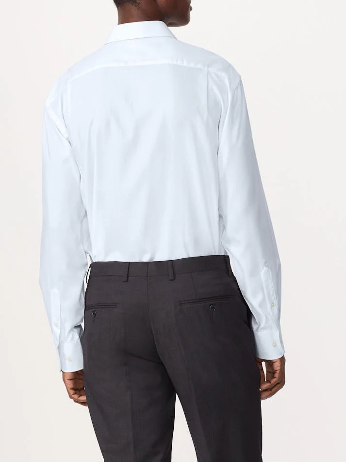 VAN HEUSEN VCS153Q_R Plain Dobby Shirt - White - Image 4