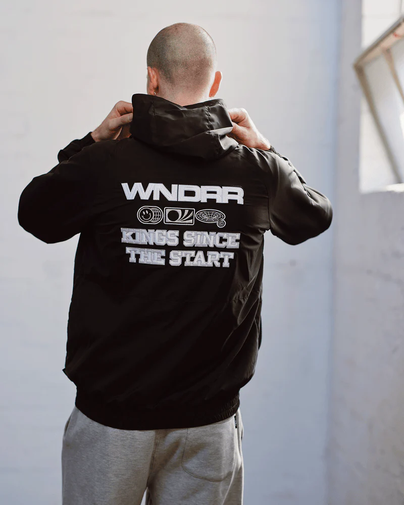WNDRR AMPLIFY SPRAY JACKET - BLACK - Image 2