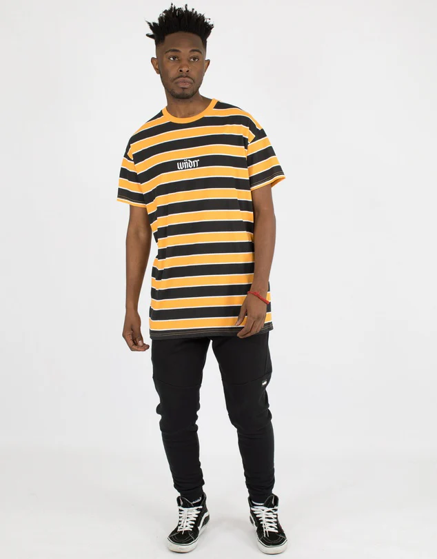 WNDRR  Central Stripe Custom Fit Tee