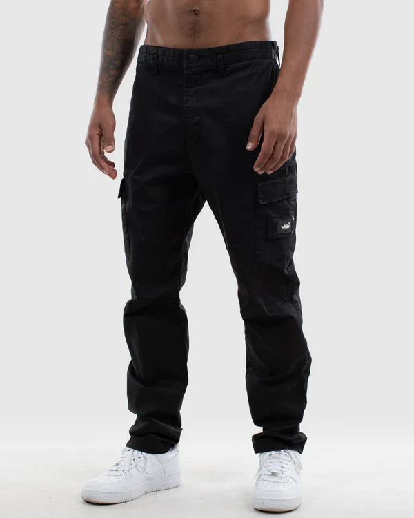 WNDRR FAIRFAX CARGO PANT - BLACK - Image 2