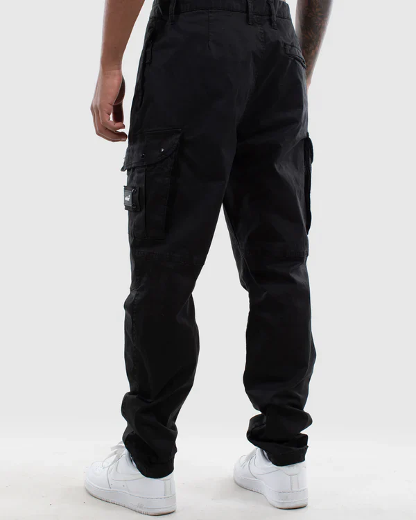 WNDRR FAIRFAX CARGO PANT - BLACK - Image 3