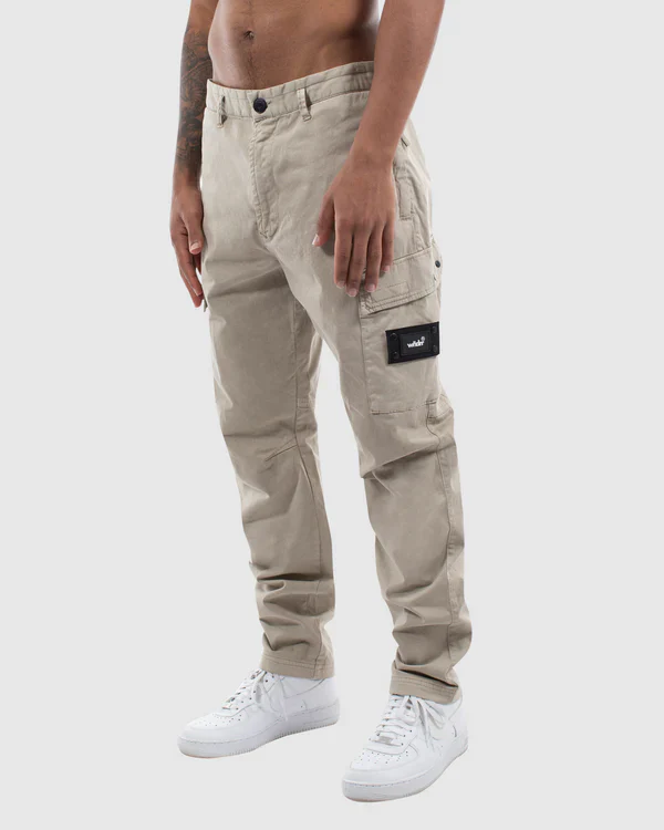 WNDRR FAIRFAX CARGO PANT - STONE - Image 2