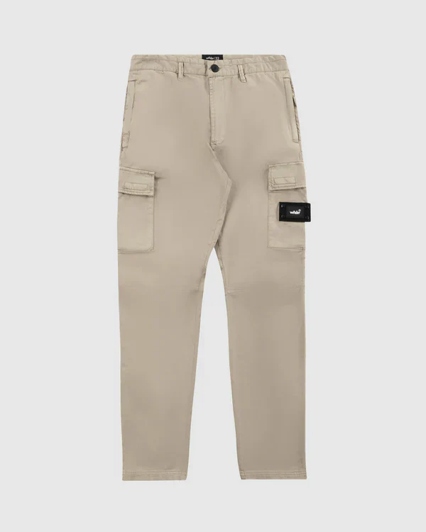 WNDRR FAIRFAX CARGO PANT - STONE - Image 4