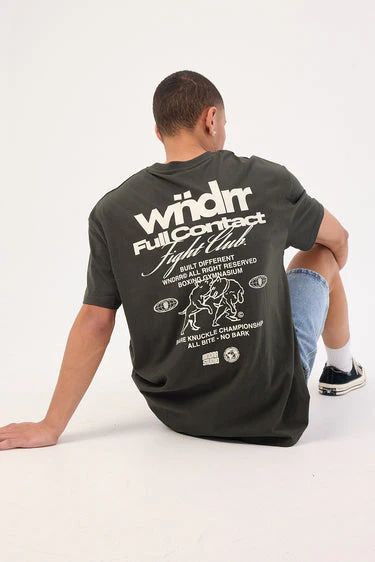 WNDRR Full Contact Box Fit Tee - Black - Image 2