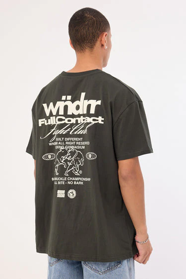 WNDRR Full Contact Box Fit Tee - Black - Image 6