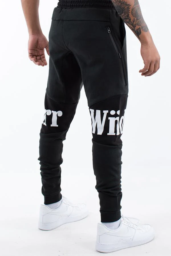 WNDRR HAMILTON TECH TRACKPANT - Black - Image 3