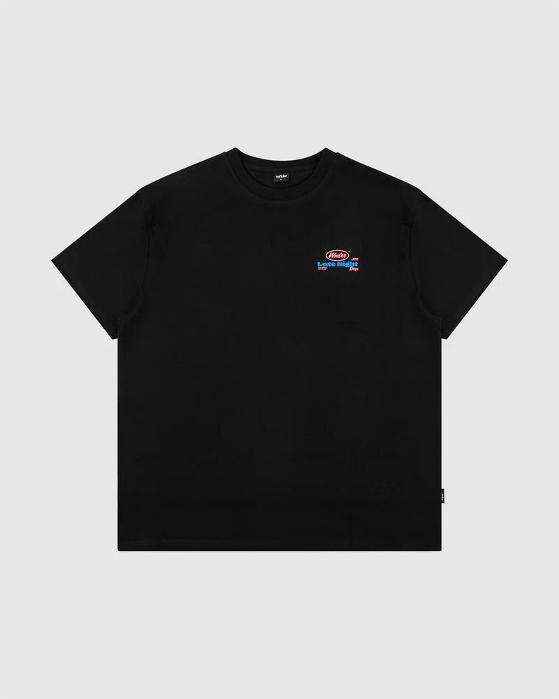 WNDRR Hot Dog Box Fit Tee - Black - Image 2