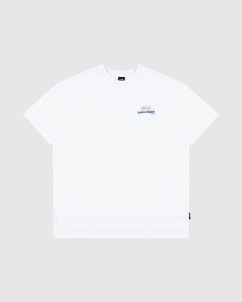 WNDRR Hot Dog Box Fit Tee - White - Image 3