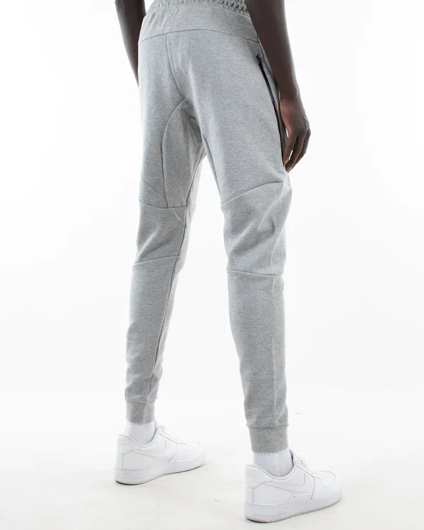WNDRR HOXTON V2 TECH TRACKPANT - Grey Marle - Image 3