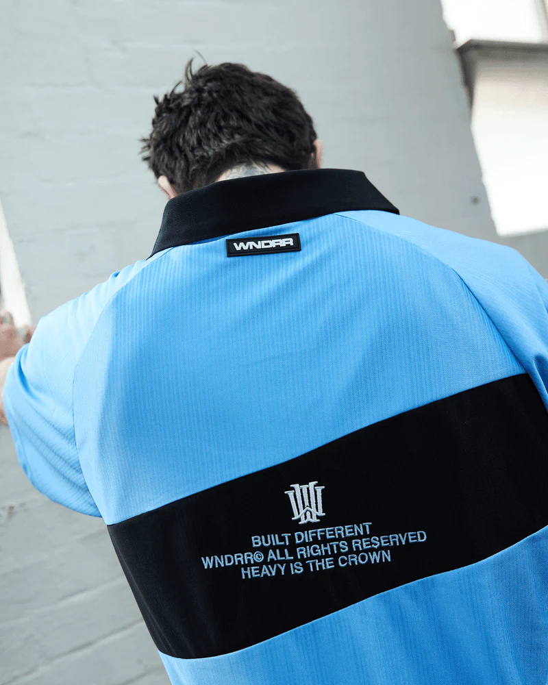 WNDRR Incline Football Jersey - Blue/Black - Image 5