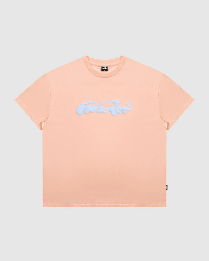 WNDRR INFLUX BOX FIT TEE - PEACH - Image 4
