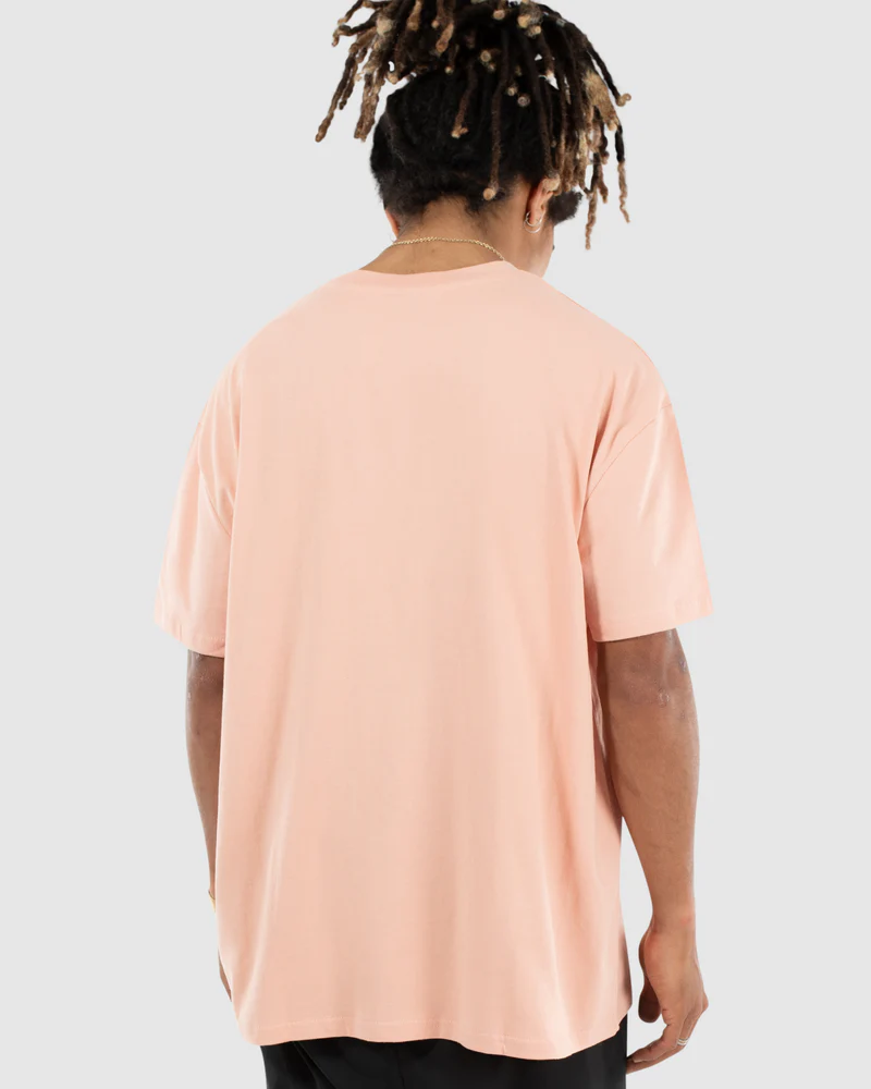 WNDRR INFLUX BOX FIT TEE - PEACH - Image 5