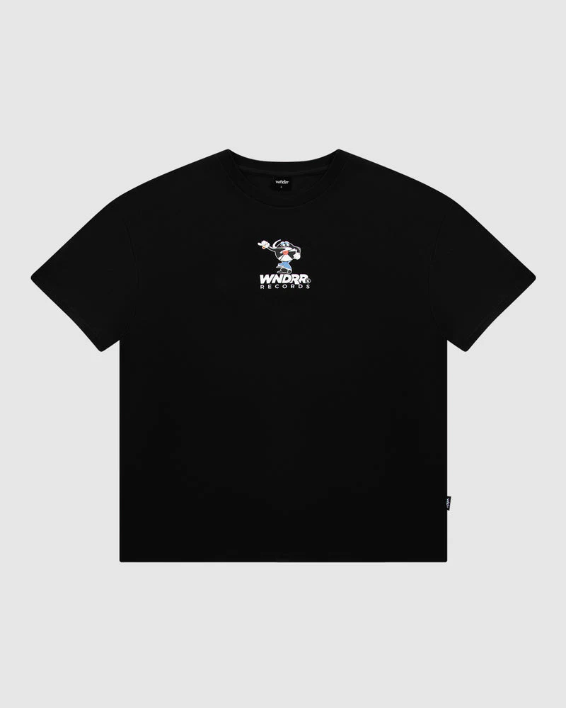 WNDRR LIKE THAT BOX FIT TEE - Black - Image 3