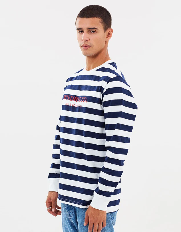 WNDRR Limited Stripe LS Tee - Image 3