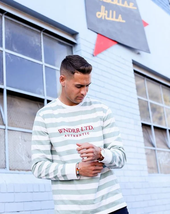 WNDRR Limited Stripe LS Tee - Image 4