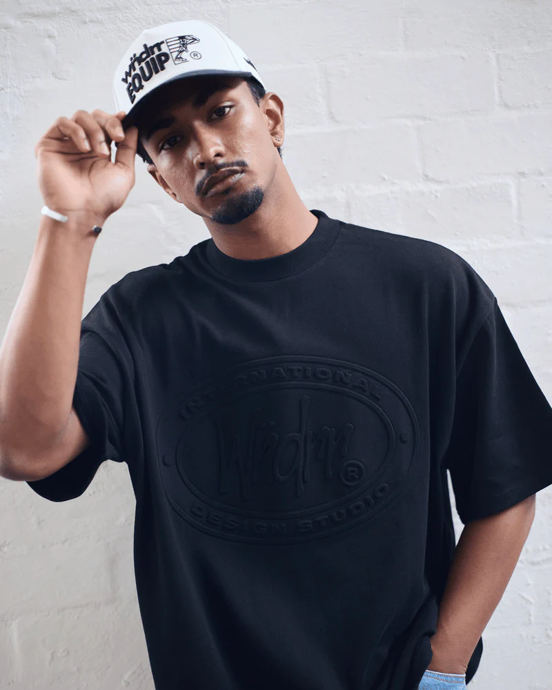 WNDRR MINTED HEAVY WEIGHT TEE - BLACK - Image 2